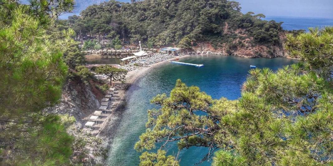 Tatilcilerin yeni gözdesi! Ölüdeniz’i gölgede bırakan saklı cennet: Dalga sesi, kuş cıvıltısı ve serin su… 1